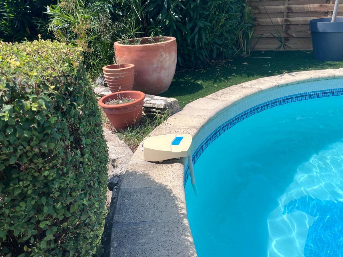 Piscine Cosy, 3 Chambres, 3 Sdb, Havre De Paix A 10 Min Des Plages Mauguio Bagian luar foto