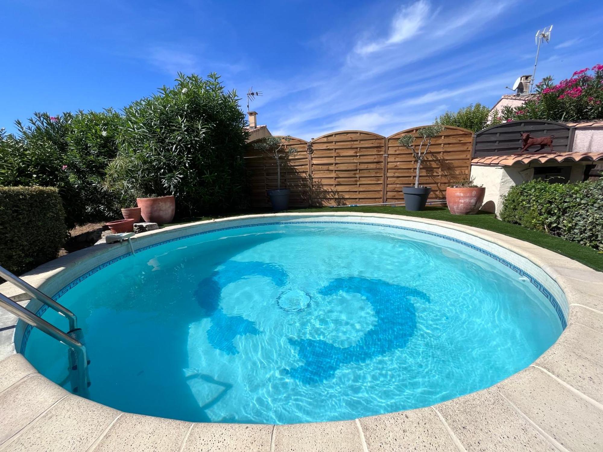 Piscine Cosy, 3 Chambres, 3 Sdb, Havre De Paix A 10 Min Des Plages Mauguio Bagian luar foto